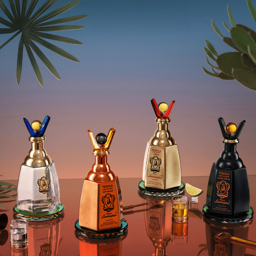 Tequila Patrizia Lamborghini QUATTRO Collection – Tequila Patrizia
